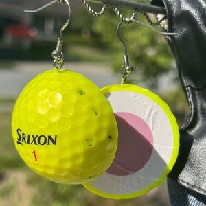 Golf Ball Earrings